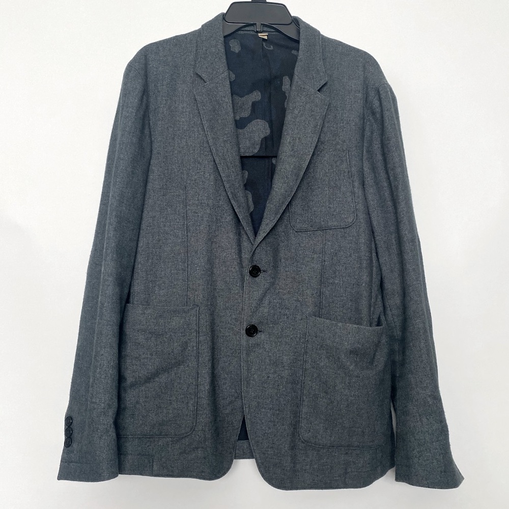 Burberry Mens Martwell Wool unstructured blazer 52